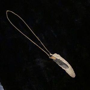 COACH FEATHER NECKLACE